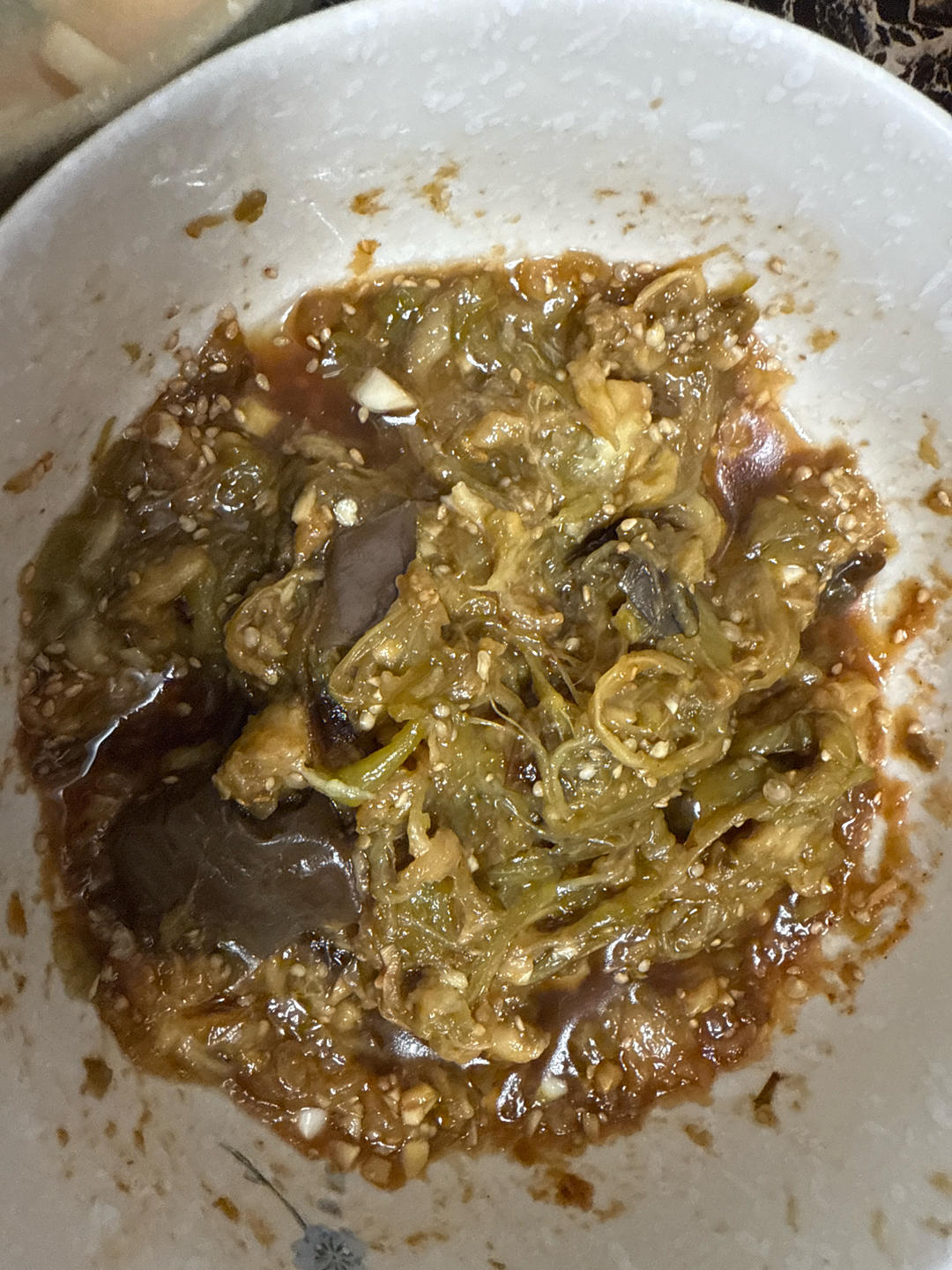 青椒拌茄子