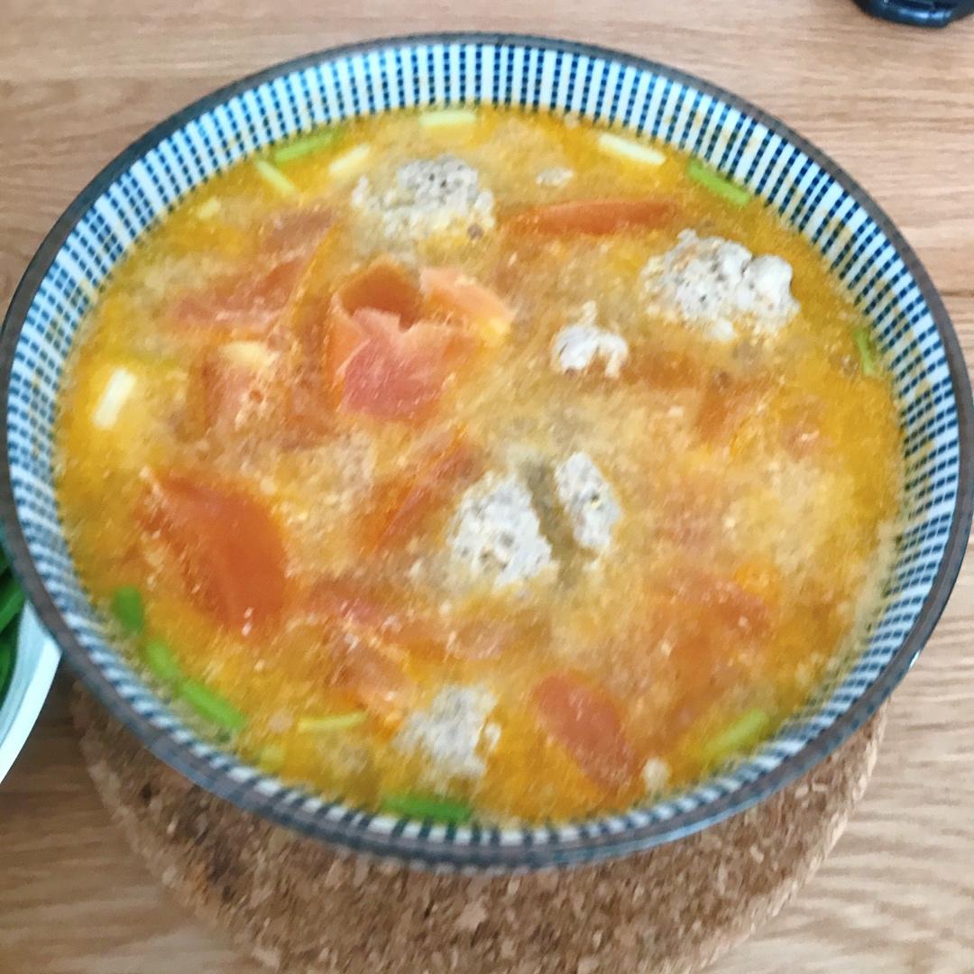 番茄丸子汤(Q弹小丸子)