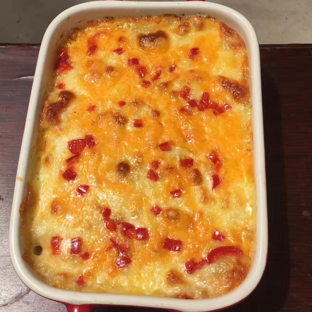 芝士焗土豆泥 | 孟琬晴