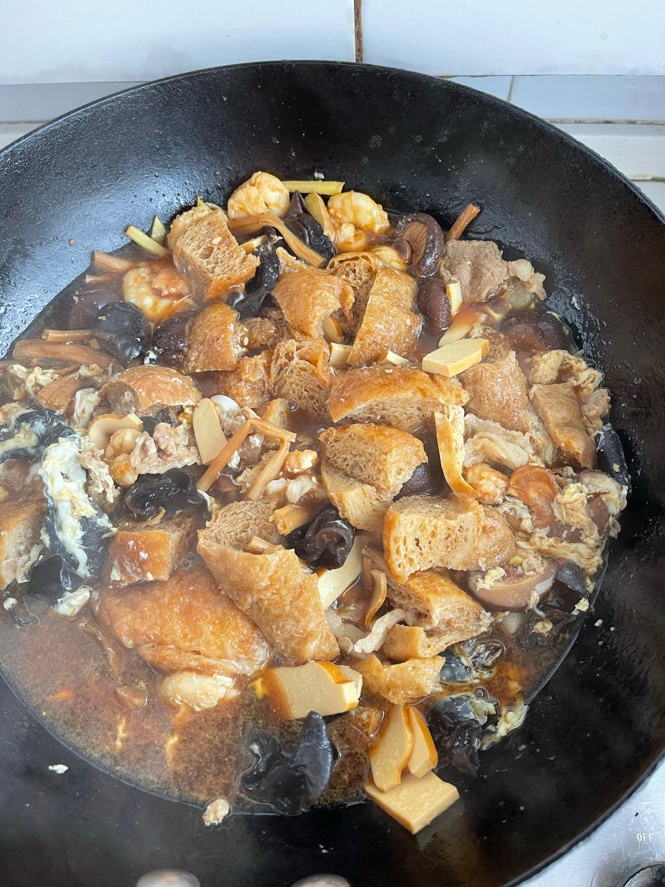 超好吃的打卤面