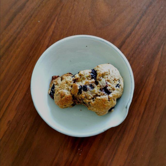 黑莓全麦早餐司康丨健康·烘焙<好好吃饭2>