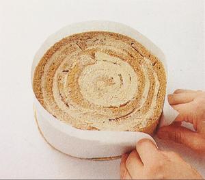 树桩造型咖啡蛋糕卷的做法 步骤10