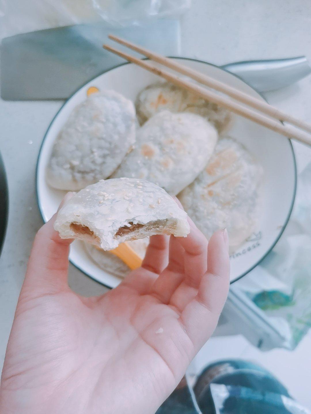 吃不够的糖酥饼 娃的最爱 家常红糖酥饼 酥到直掉渣 附细节视频详解