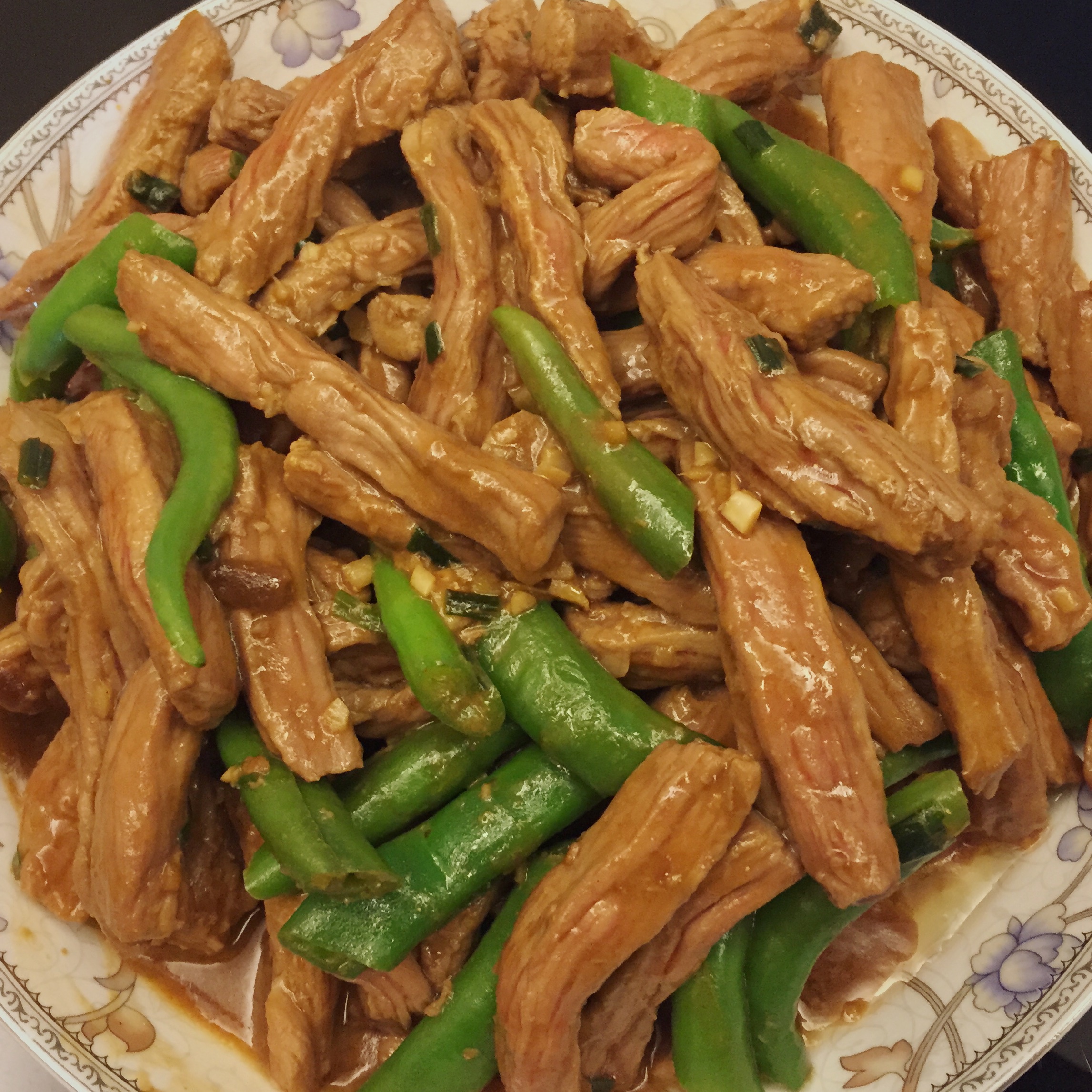 青椒牛柳