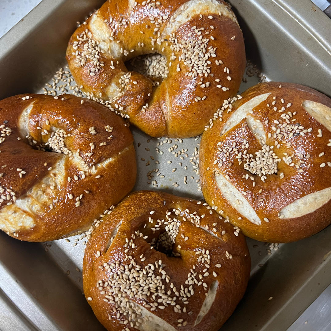 『60%全麦碱水贝果』