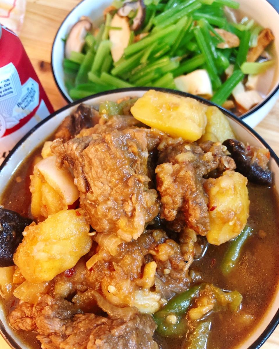 土豆炖牛肉