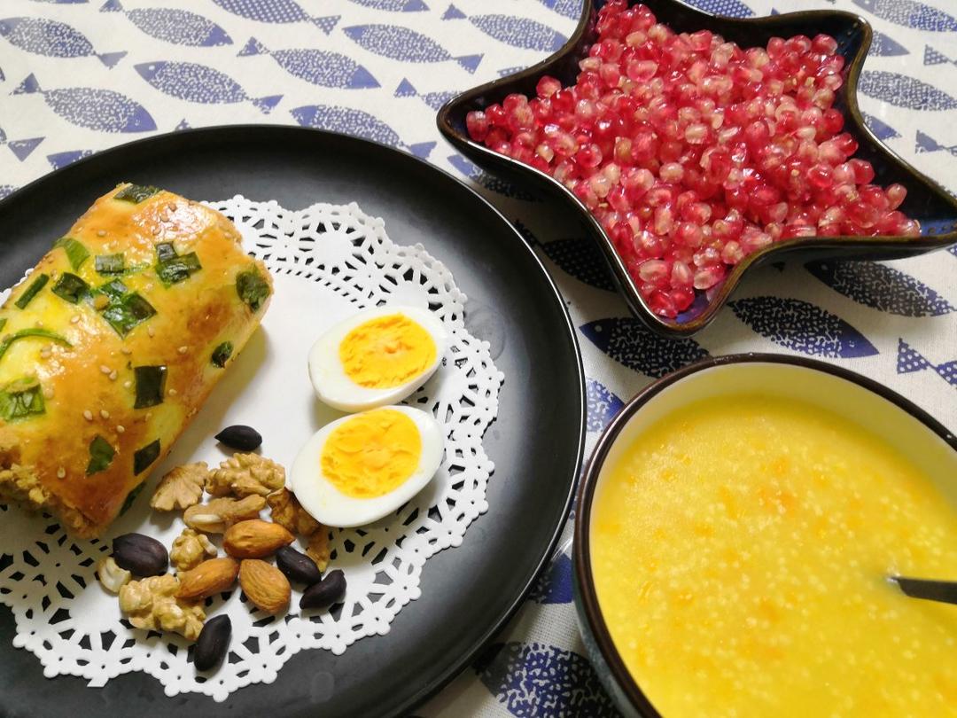 海苔香葱肉松面包卷（28cm方盘）