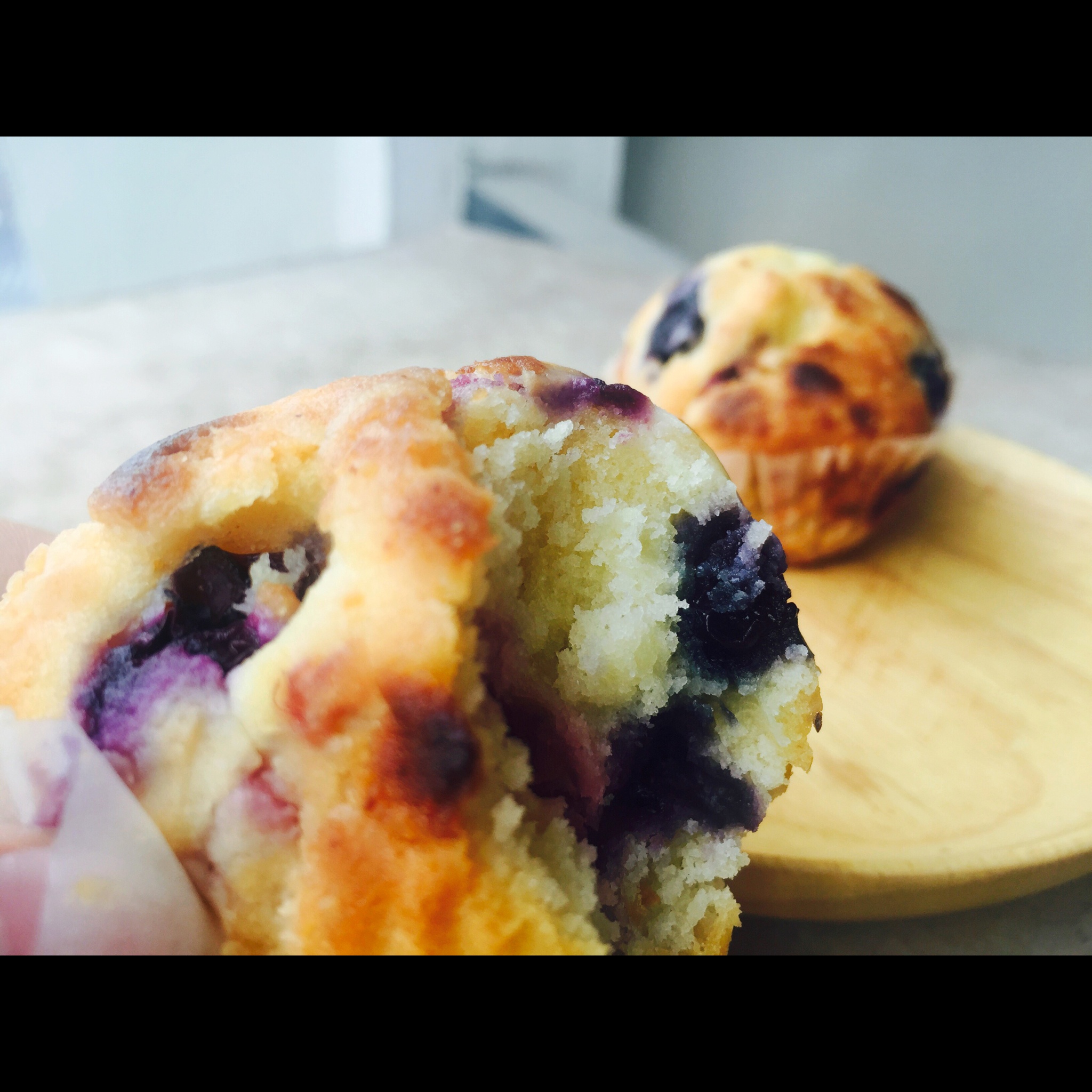 黄金宝顶蓝莓磅蛋糕