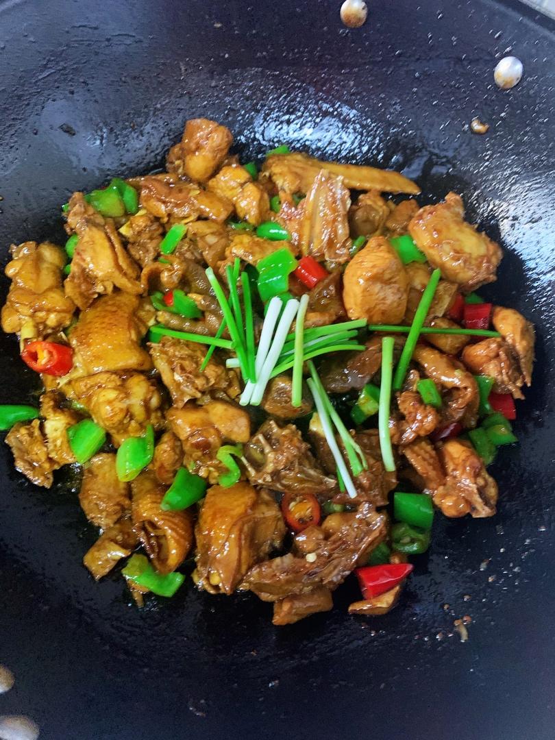 爱做菜的欧尼蒋做的最简单的鸡肉做法家常生炒鸡