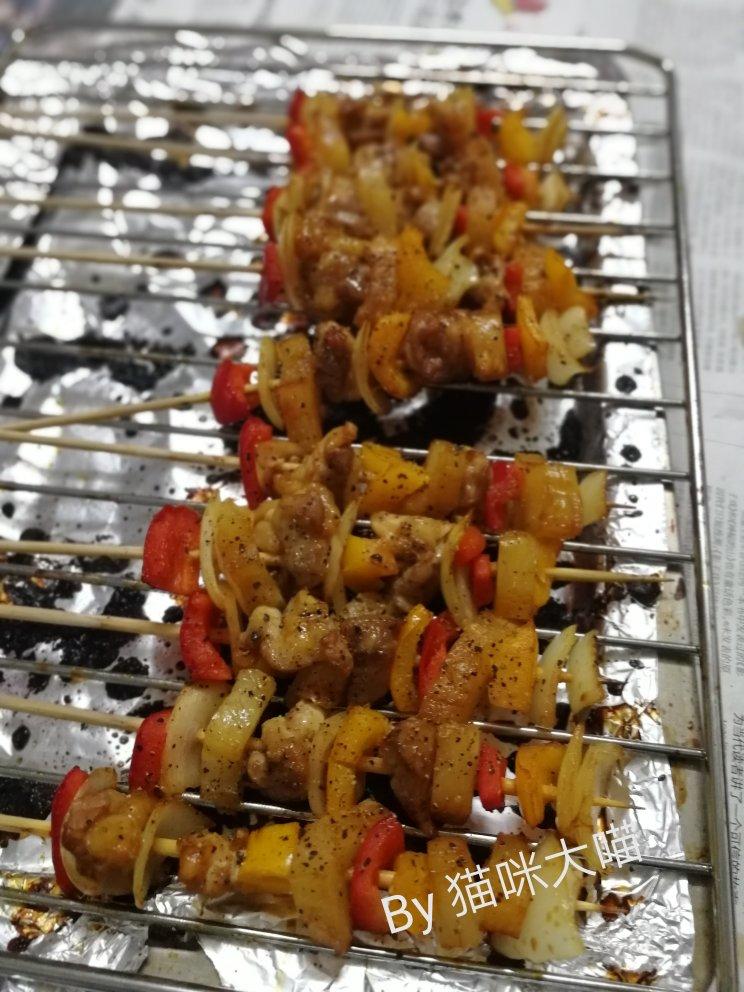 [能量食堂]invigr悦型原创食谱-菠萝鸡肉串