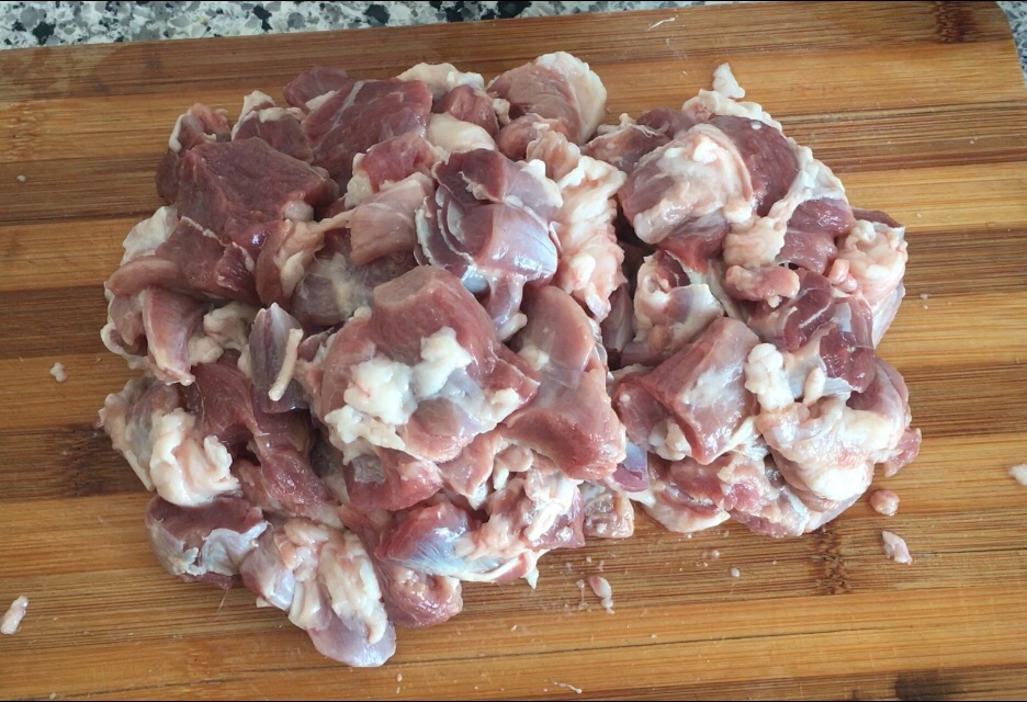 红烧羊肉+羊肉面的做法 步骤2