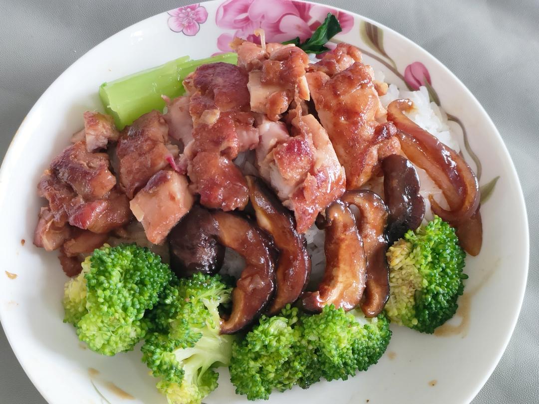 照烧鸡腿饭