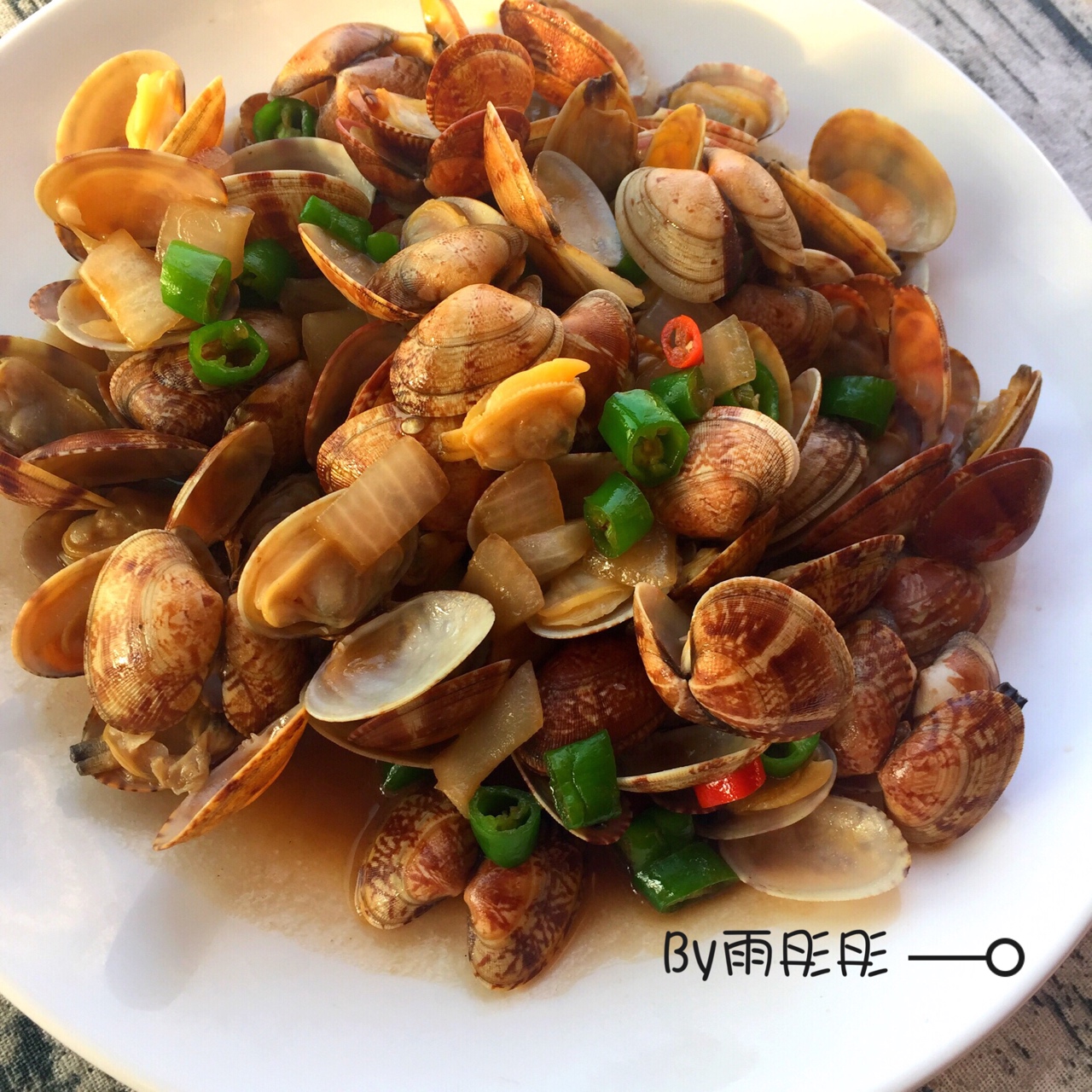 🔥海鲜原汁味～辣炒花蛤