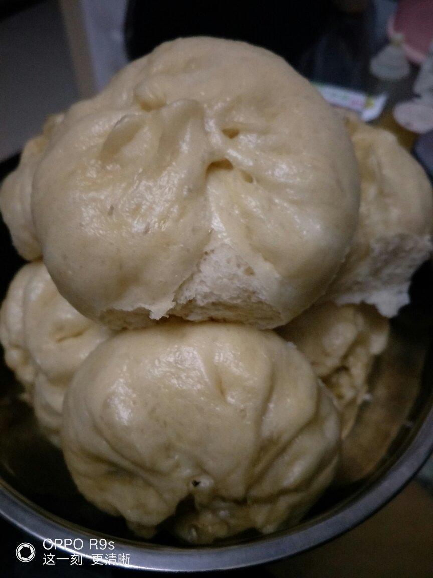 手工包子（肚脐包）