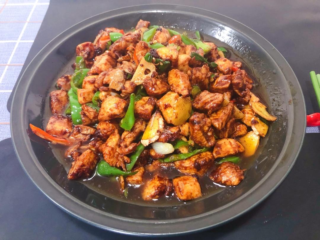 鸡肉菜谱1⃣️-辣炒鸡丁（米饭杀手）