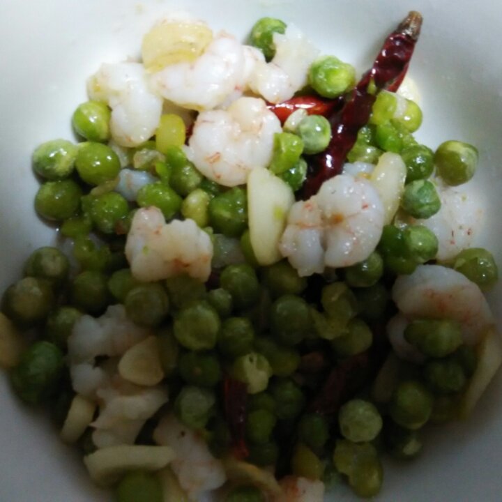 青豆虾仁