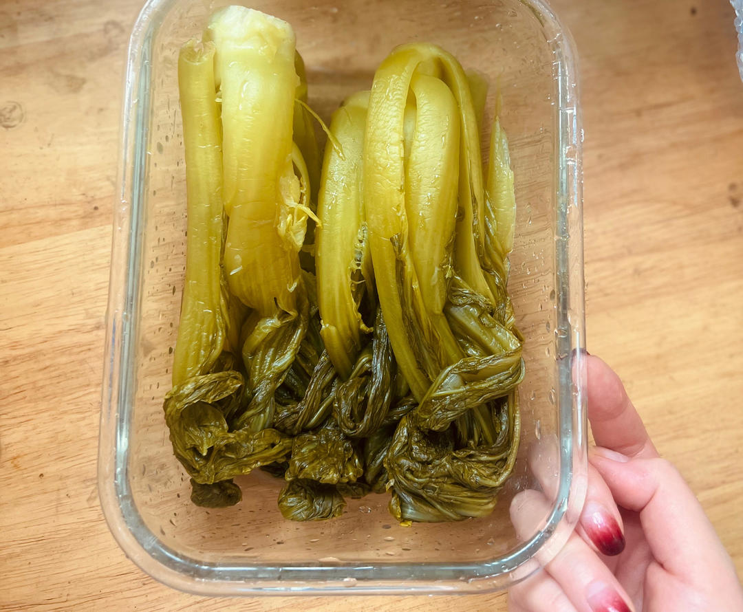 超级简单！老妈牌腌制酸菜/咸菜