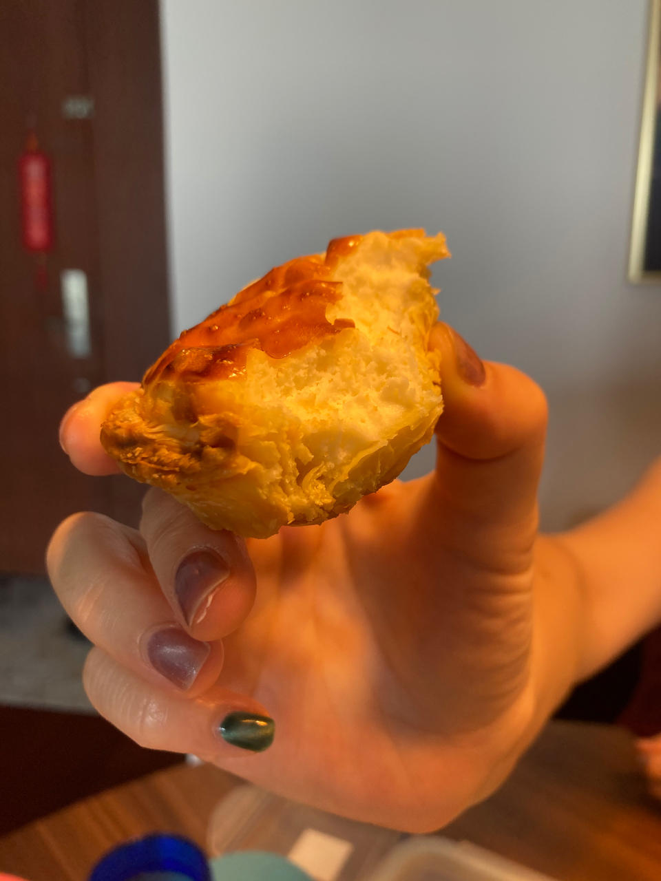 流心奶酪挞，蛋挞皮版