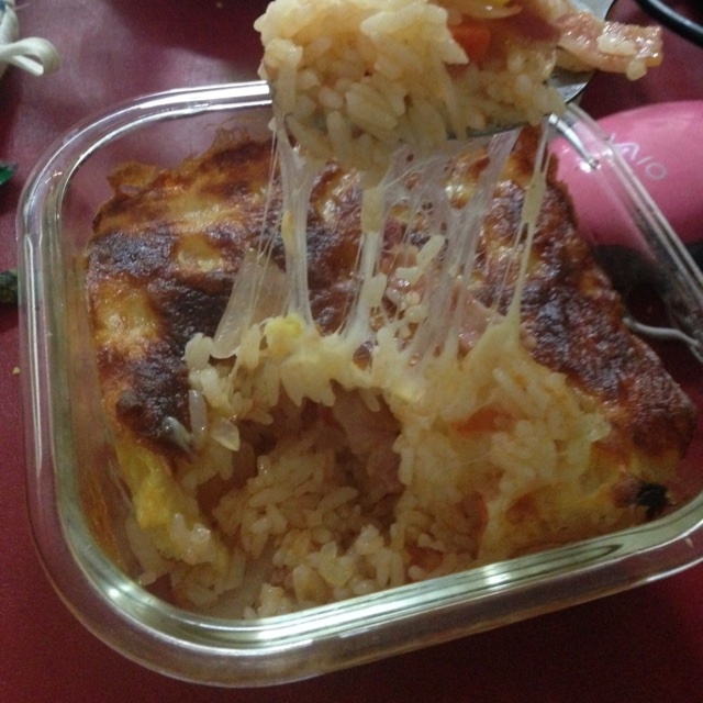 番茄培根焗饭