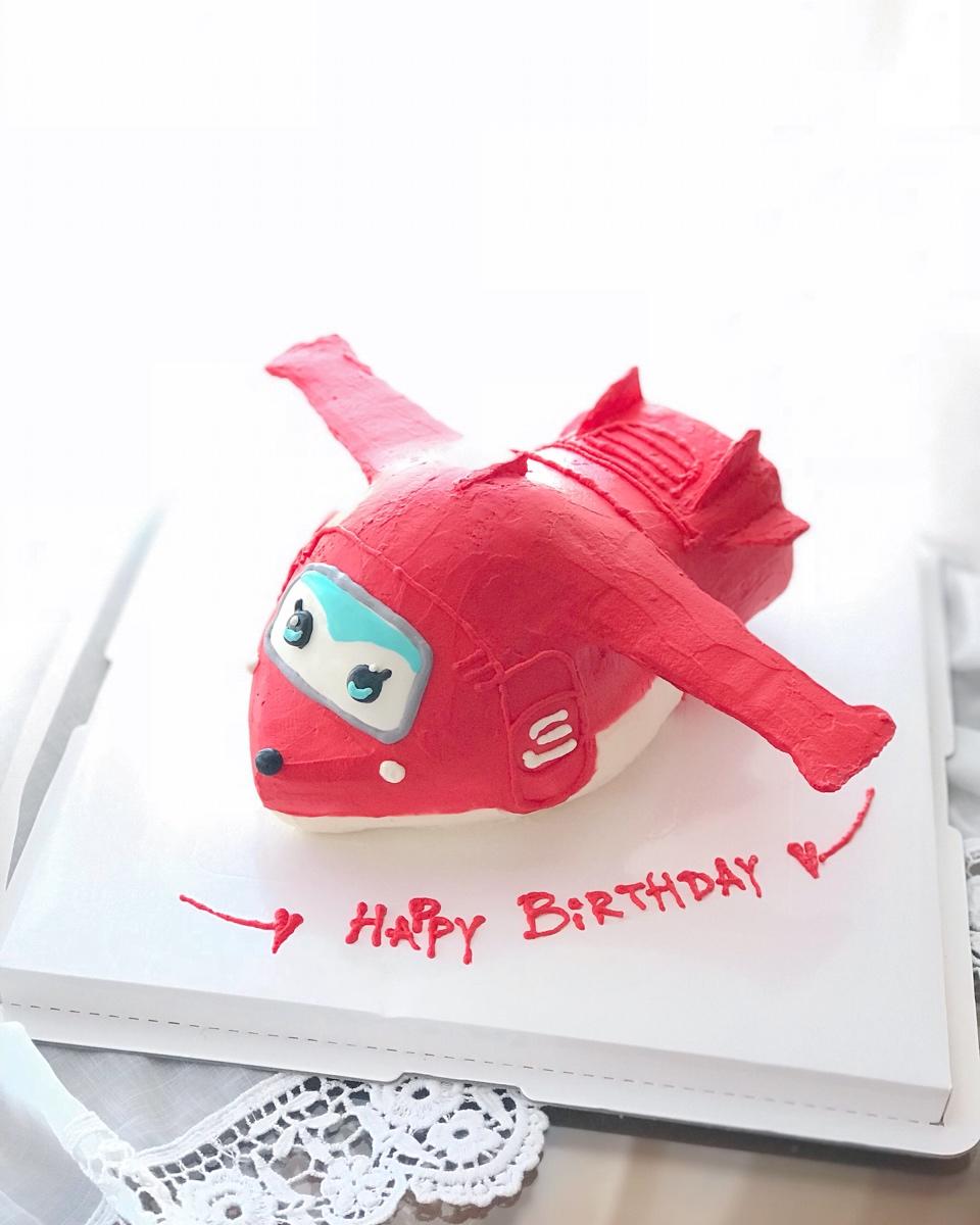 小飞机蛋糕——超级飞侠乐迪