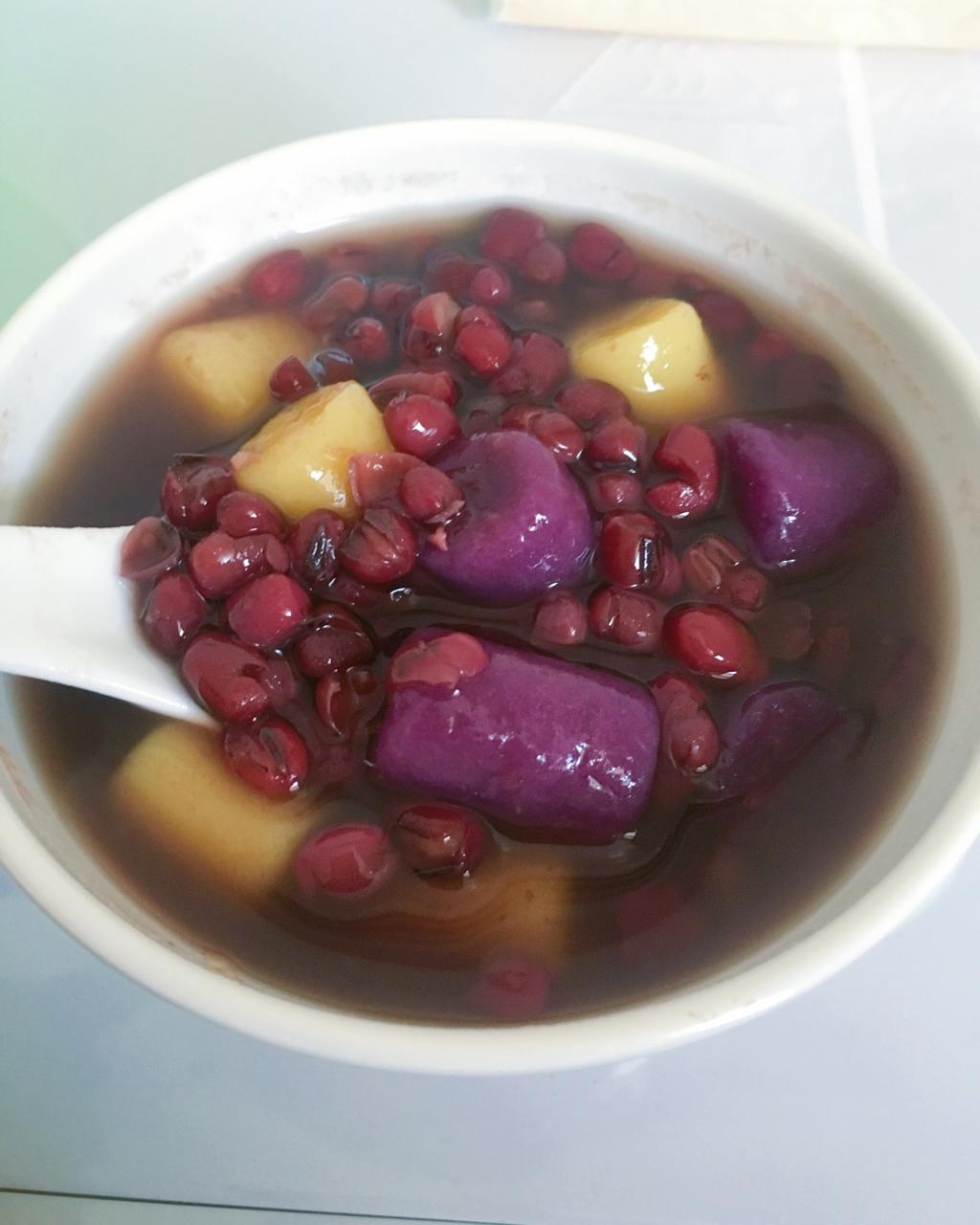 cong姐做的芋圆红豆汤