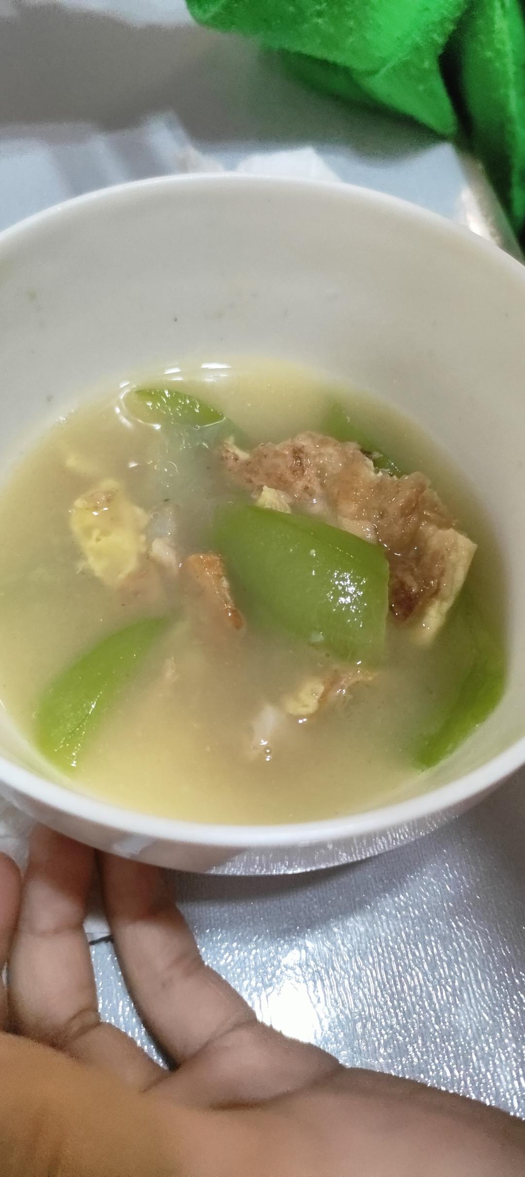 简单好喝的丝瓜汤