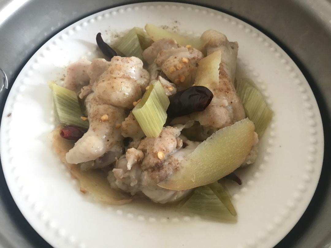 清蒸鸡腿