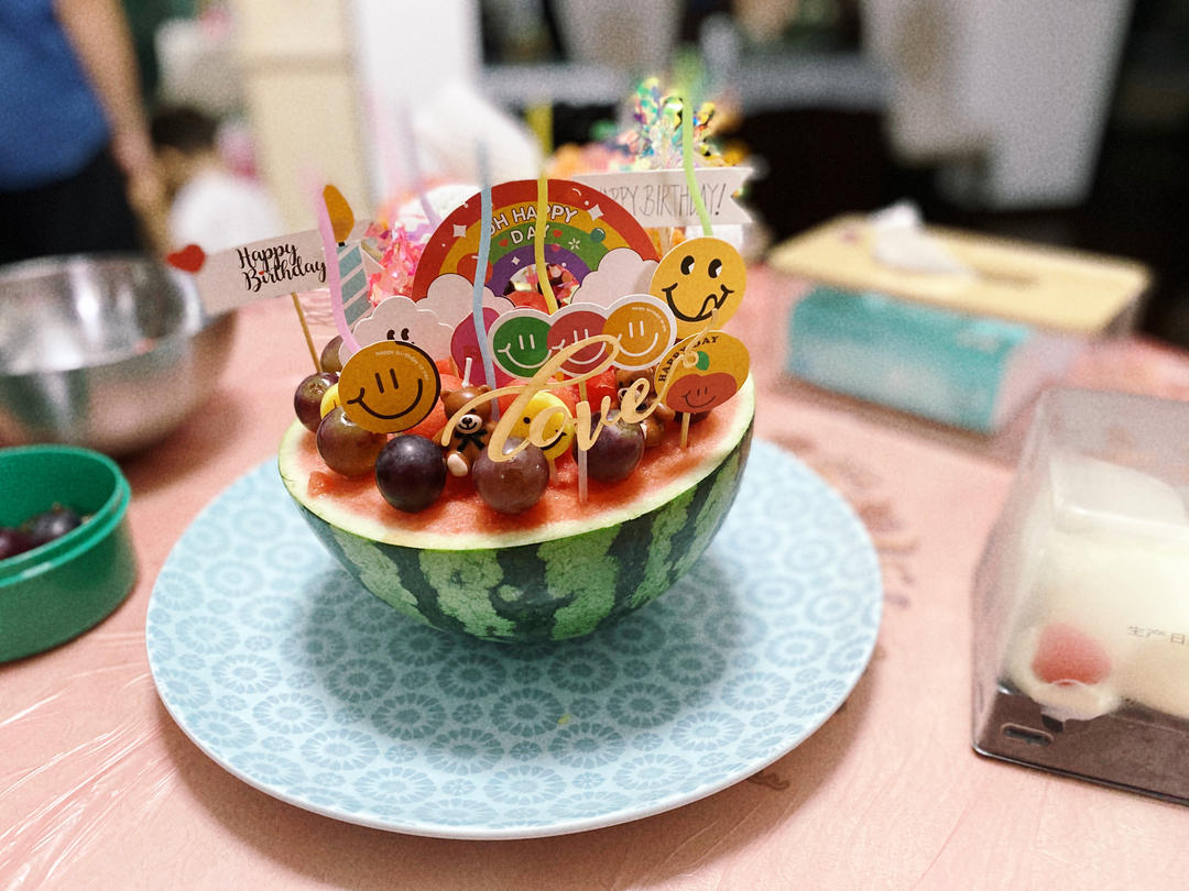 夏天🌿谁能拒绝这么可爱的🍉西瓜蛋糕🎂