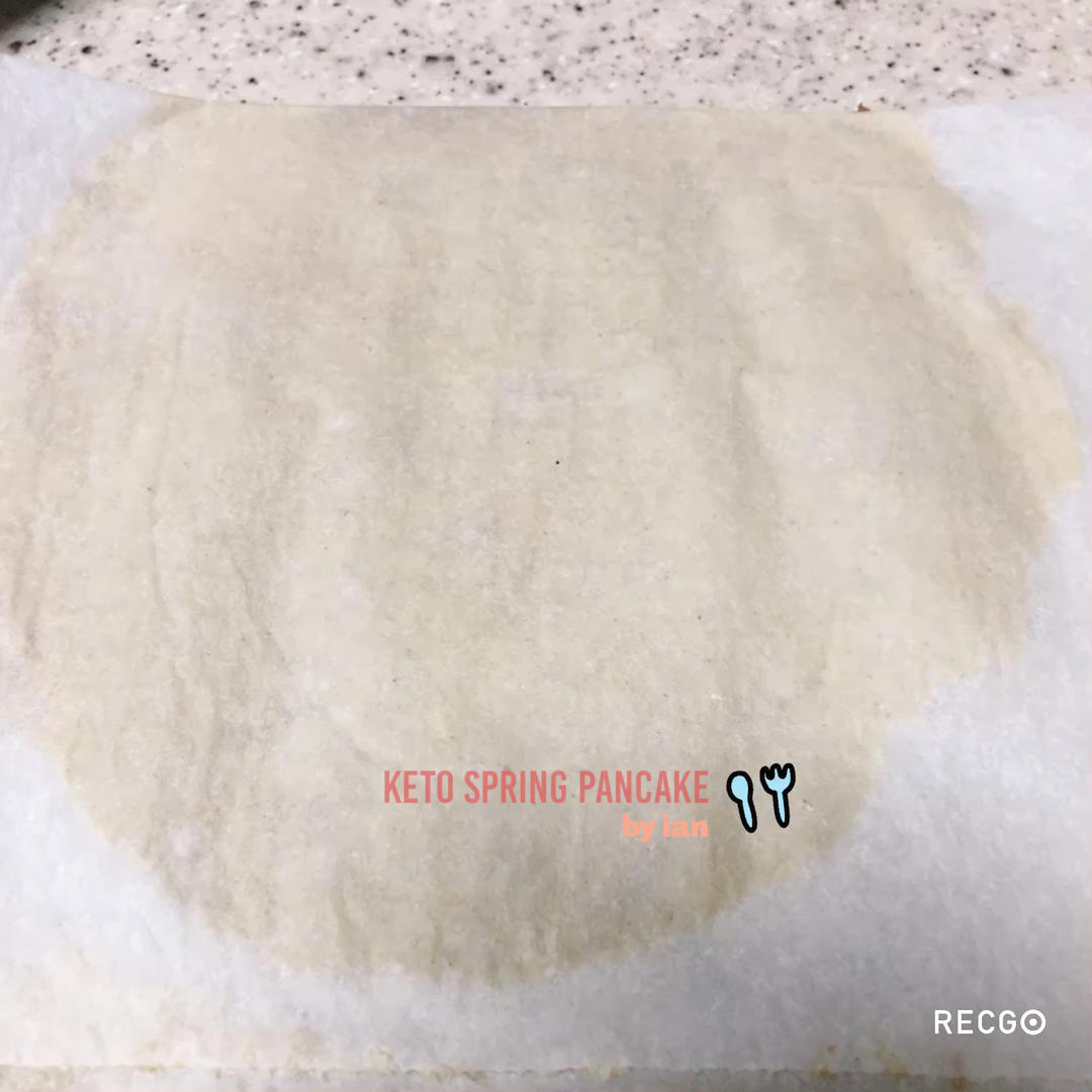 生酮——饺子皮，润饼，春卷皮，通用皮