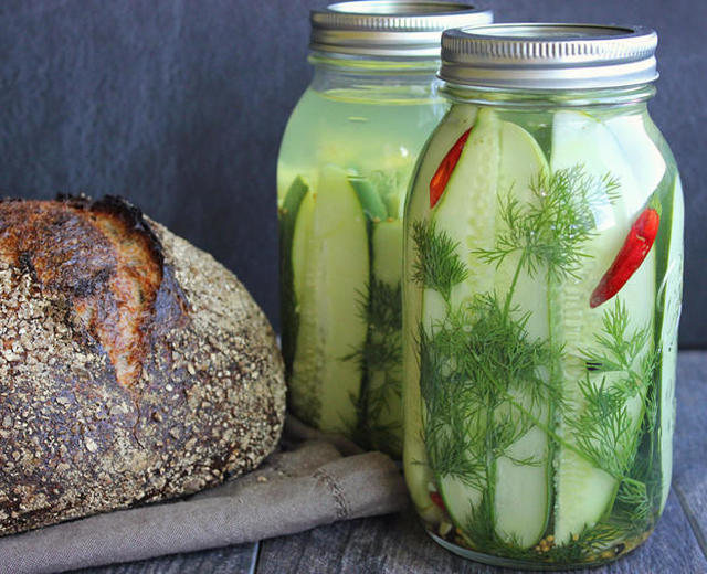 【健康泡菜】美式酸黄瓜Dill pickles的做法