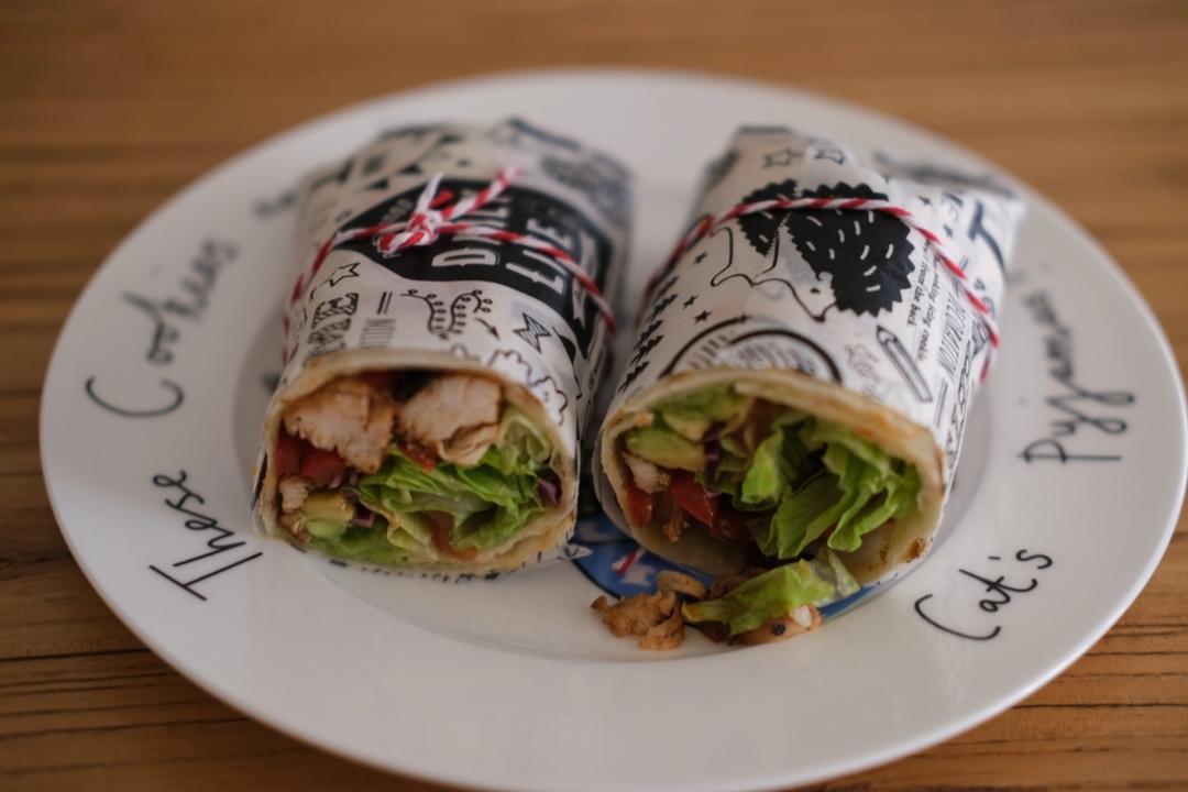 Chicken Burrito 一顿顶五顿的鸡肉墨西哥卷饼