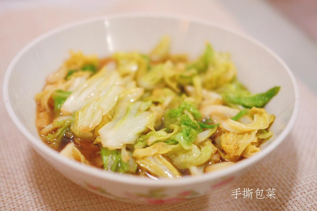 手撕包菜的入味烧法