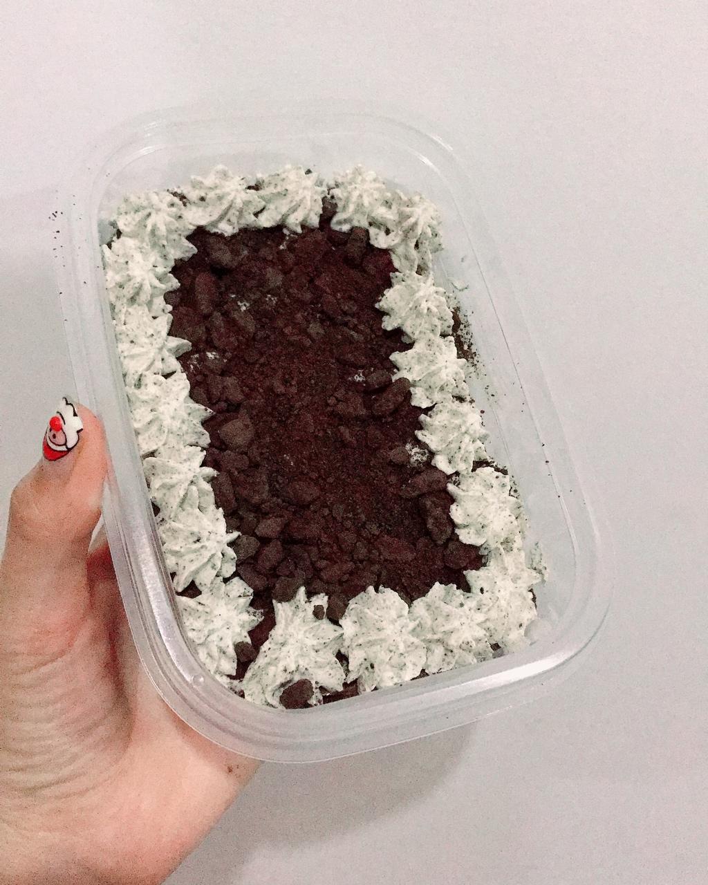 好吃到流泪的奥利奥咸奶油盒子蛋糕