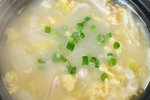 （快手版减脂汤）白菜豆腐粉丝汤