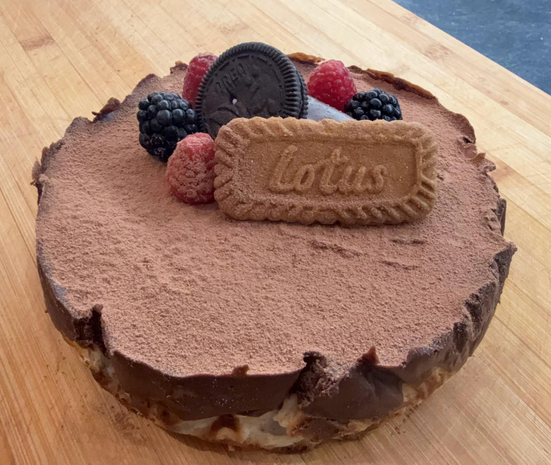 超级好吃的生巧奥利奥巴斯克蛋糕❗❗