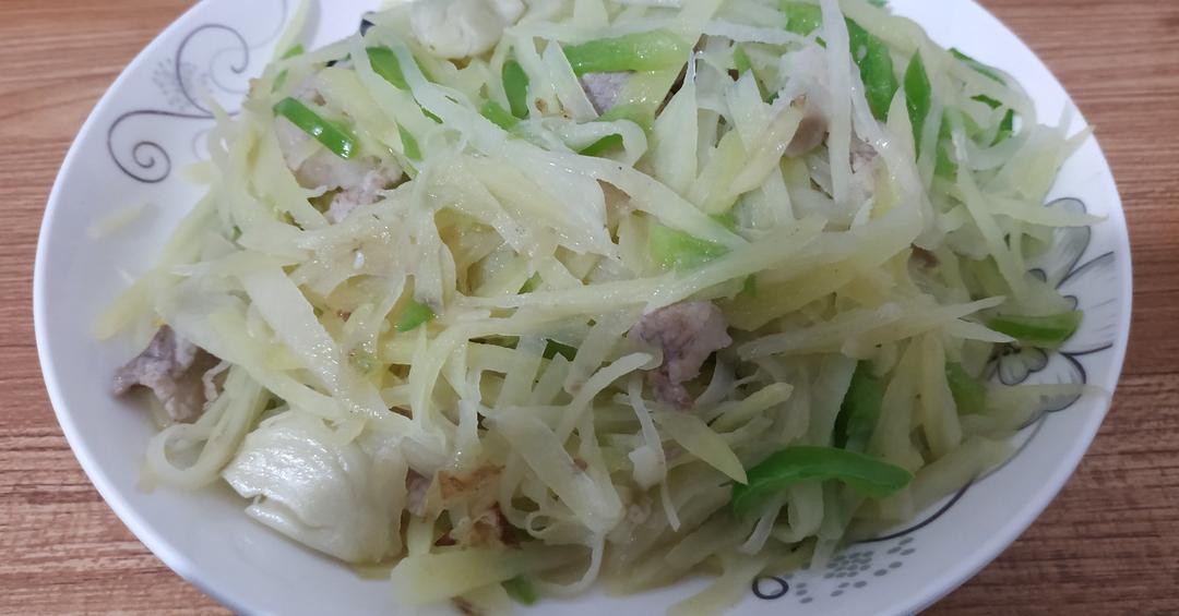 青椒土豆丝