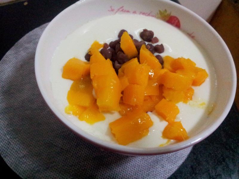 蜜豆双皮奶