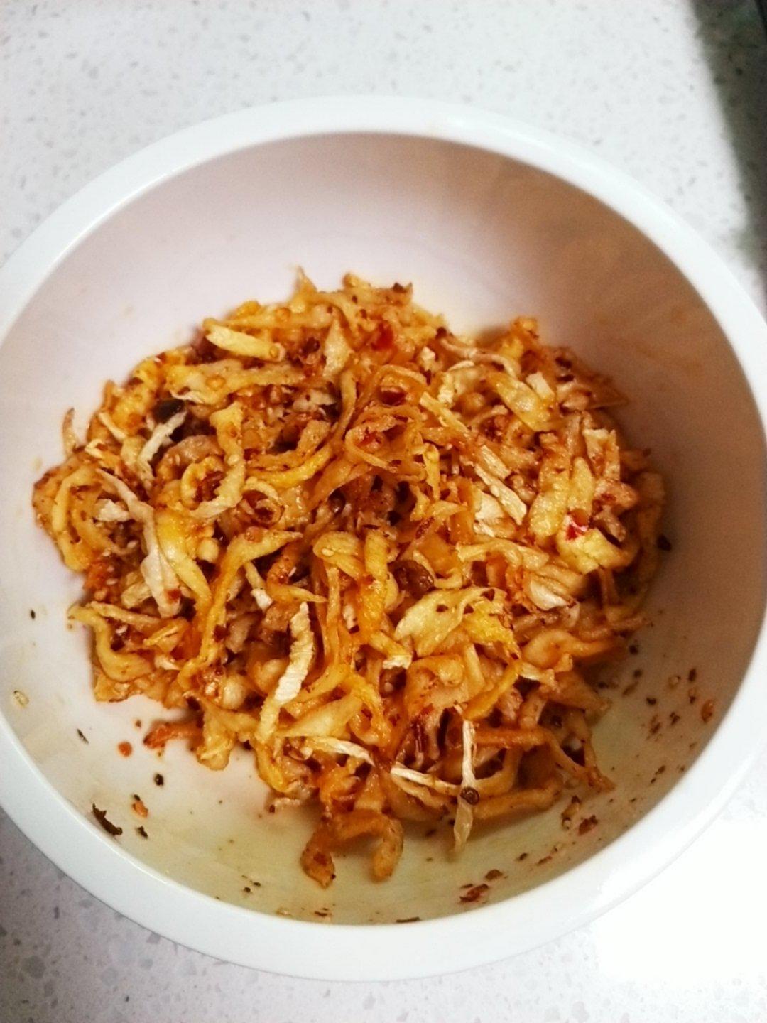 自制香辣开胃萝卜干