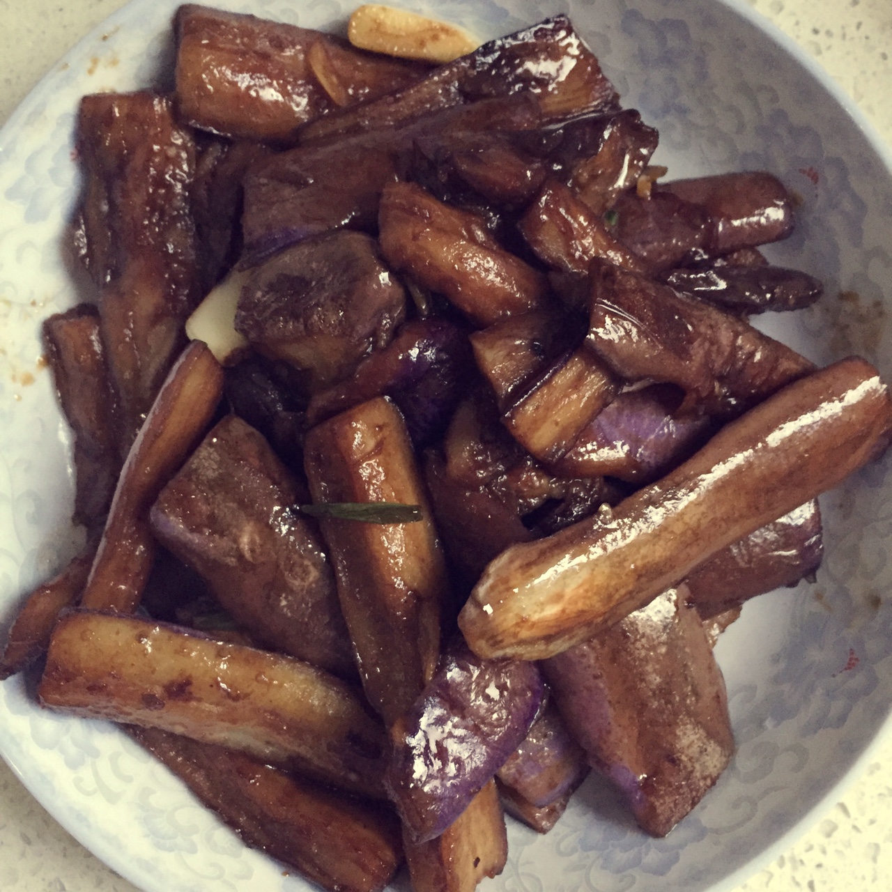 老丁的私房菜-油焖茄子