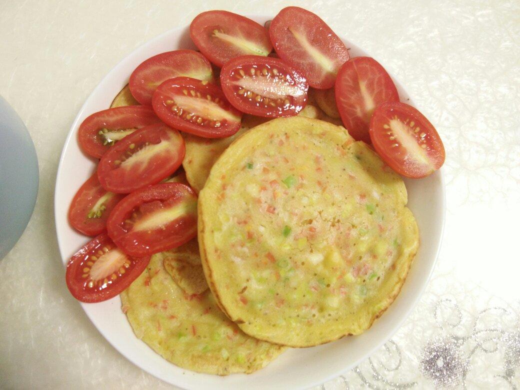 胡萝卜鸡蛋饼