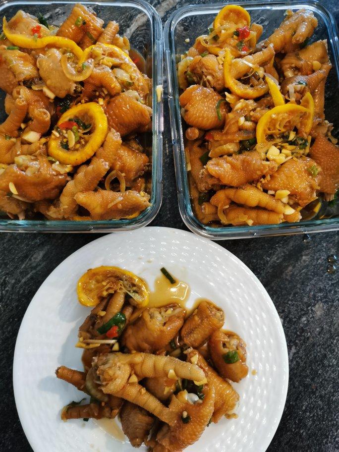 【柠檬酸辣鸡爪】自制超级无敌美味的网红鸡爪