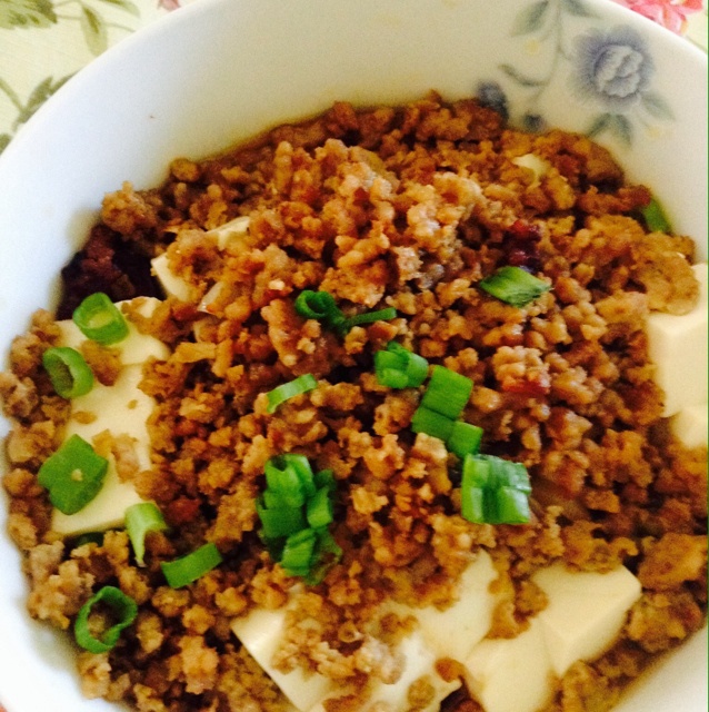 肉末蒸豆腐