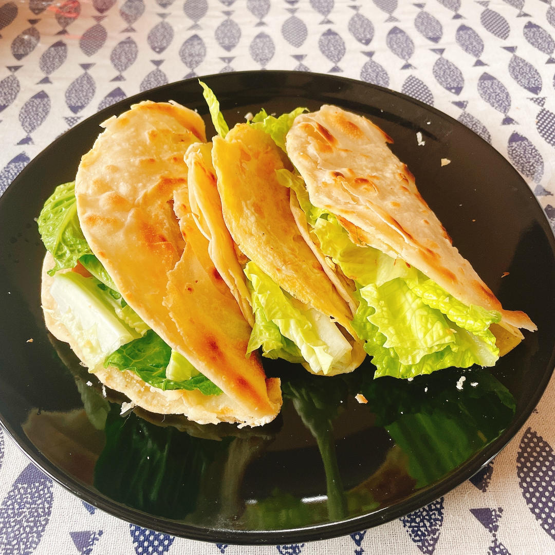 放浪不羁笑点低低低做的鸡蛋灌饼