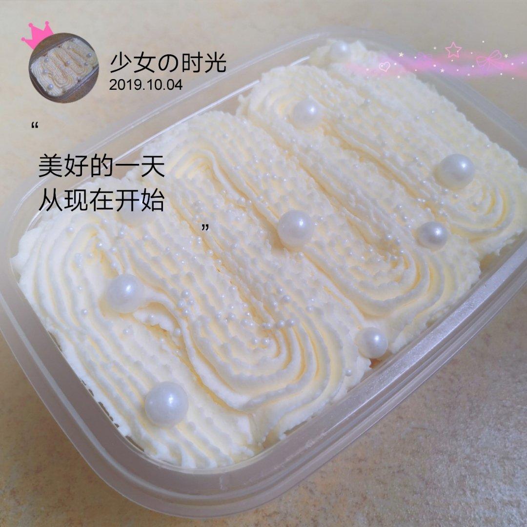 网红海盐奶盖盒子蛋糕，乳香浓郁无敌好吃