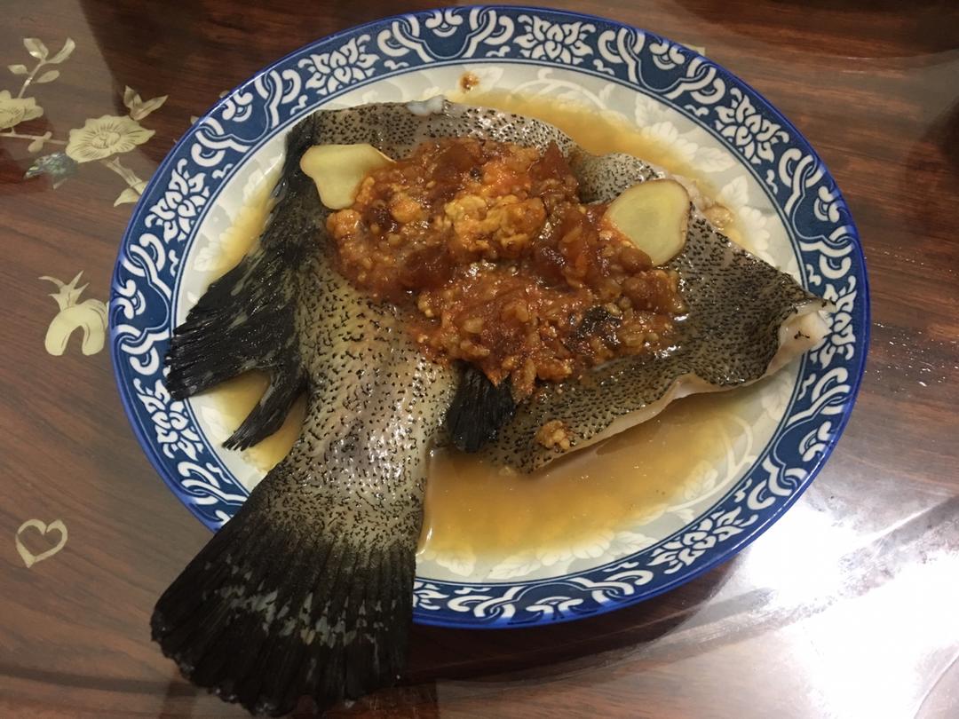 清蒸石斑魚