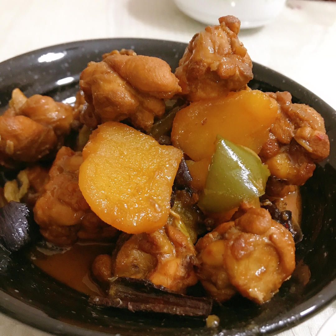 红烧鸡块 焖烧