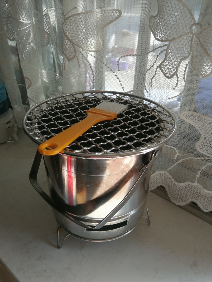 自制烧烤小碳炉的做法