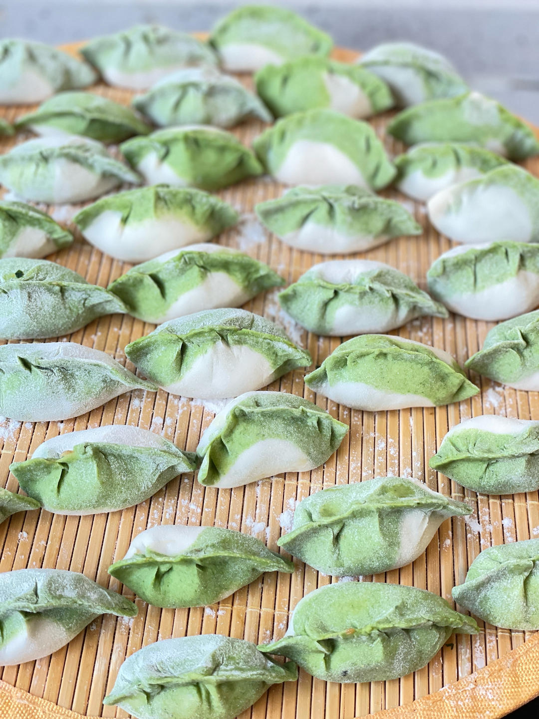 翡翠白菜饺