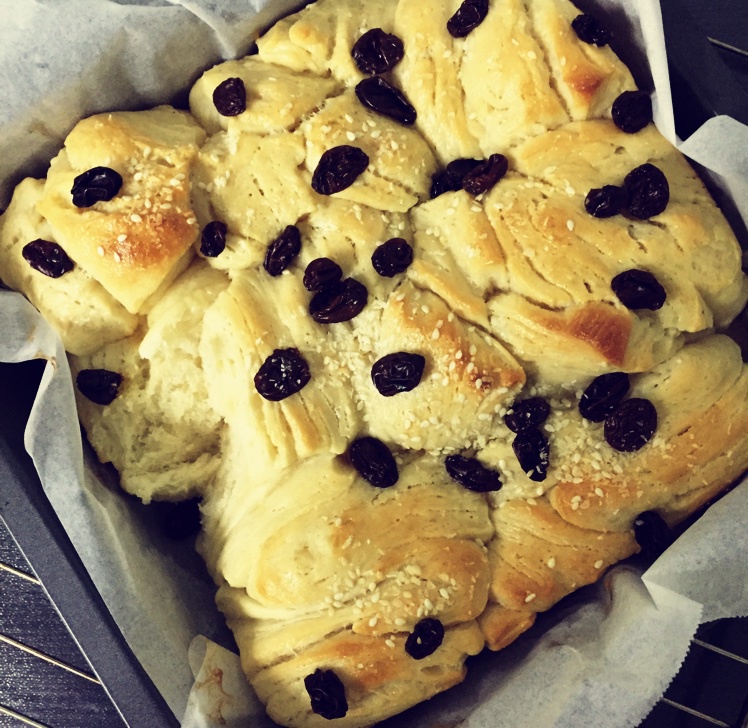 日式香浓炼乳面包