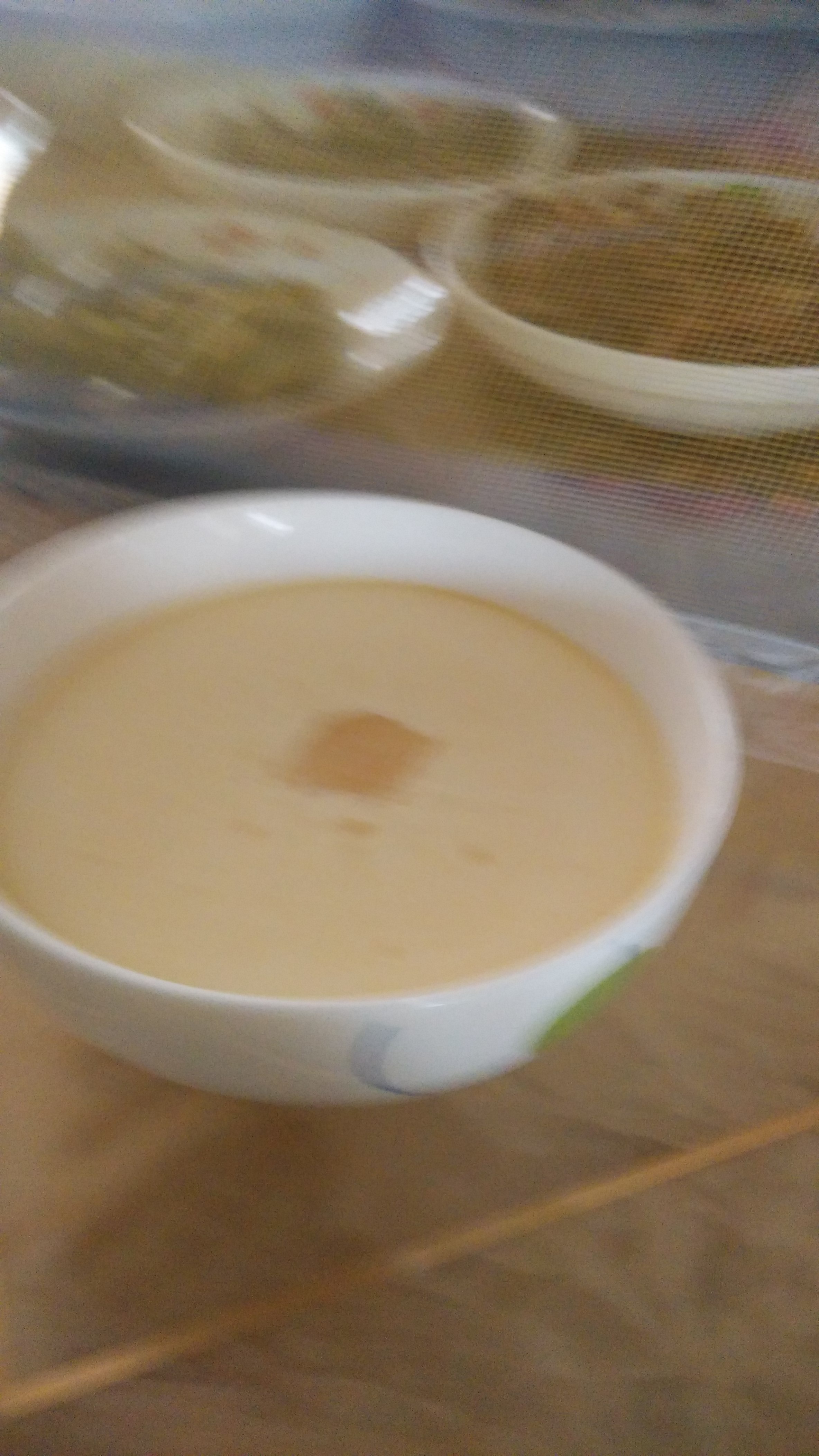 牛奶鸡蛋羹～